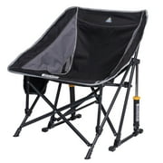 GCI Outdoor Pod Rocker Foldable Rocking Camp Chair, Black