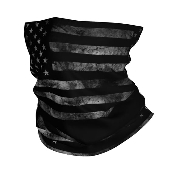 Cooling Neck Gaiter Face Cover Scarf America Us Flag Retro Protection Mask Windproof Hiking Cycling Running For Men Women