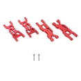 thumbnail image 3 of RC Front Rear Lower Arms, Wear Resistant Replacement High Strength RC Lower Suspension Arms  For LOSI Mini-T 2.0 2WD For 1/18 RC Stadium Truck ANGGREK Rojo, 3 of 8