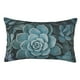thumbnail image 1 of Fotbe Blue Color Cactus Funda de Almohada Decorativa Estilo Occidental, Lujo en Algodón, Fundas para Almohadas King, Cojín Estampado para Decoración del Hogar-16"x24", 1 of 6