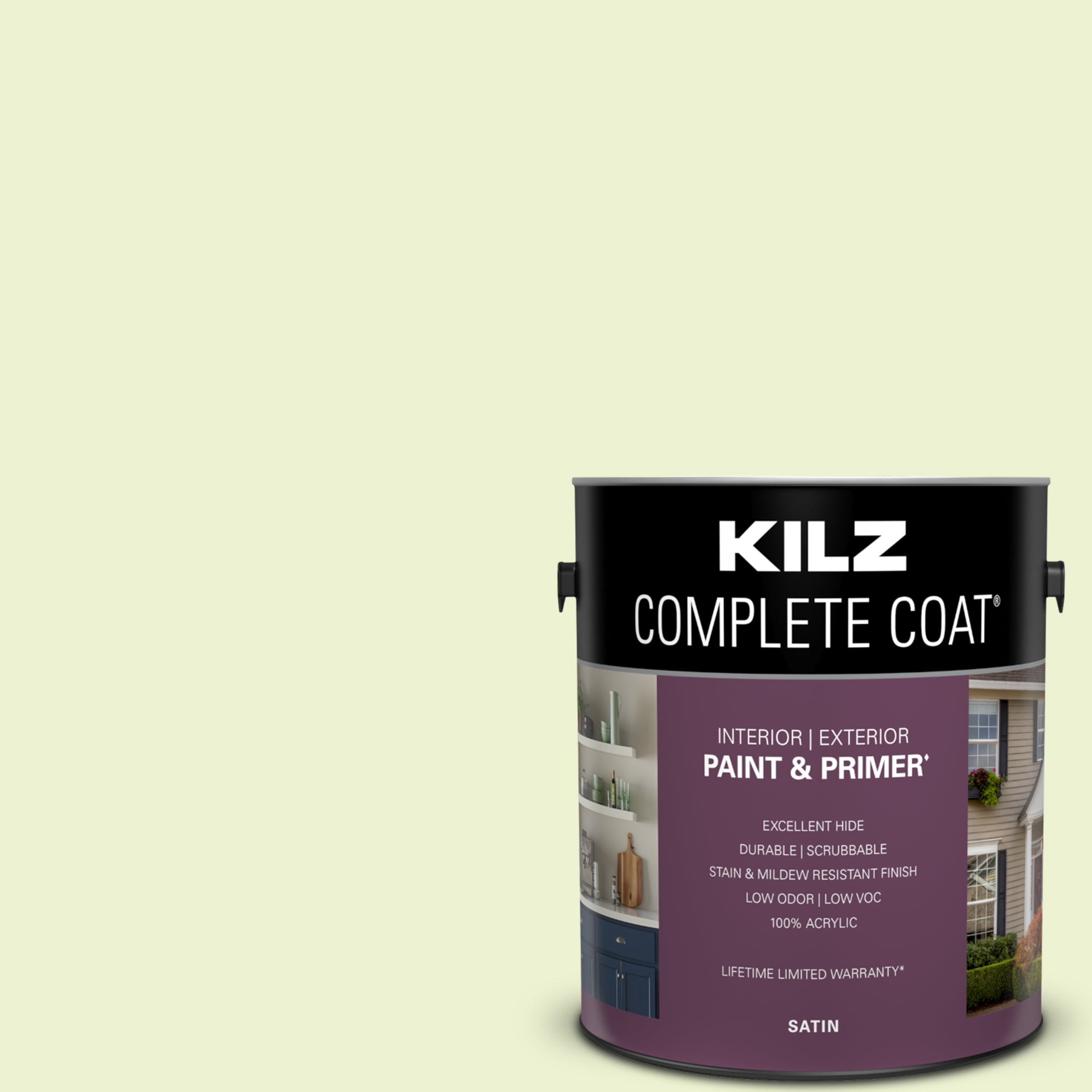 In Paradise, KILZ Complete Coat Interior/Exterior Paint & Primer in One, #LG210-01