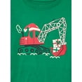 thumbnail image 2 of Holiday Time Toddler Boy Long Sleeve Christmas T-Shirt, Sizes 12M-5T, 2 of 3