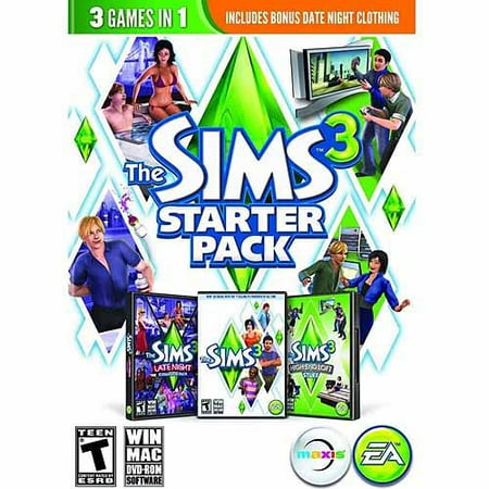 Electronic Arts Sims 3 Starter Pack (PC/Mac) (Digital (Best Laptop To Play Sims 3 And All Expansions)