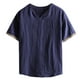 thumbnail image 2 of pstuiky camisetas de manga corta para hombre, Camisa informal de manga corta con cuello en V para hombre, cómoda y a la moda. camisetas de hombre xxxl, 2 of 4