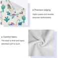 thumbnail image 4 of SKYSONIC 3 Pack Towel Llama Cactus Cotton Bath Towel Set (1 Bath Towel, 1 Hand Towel, 1 Washcloth) for Bathroom, Super Soft and Quick Dry Towels, 4 of 7