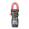 thumbnail image 1 of ANENG ANENG PN107 Digital Clamp Meter - 600V CAT II, 4000 Counts, AC/DC Current, Voltage, Resistance, Capacitance, Diode Tester, Non-Contact Voltage Detection, Red (Battery Not Included), 1 of 6