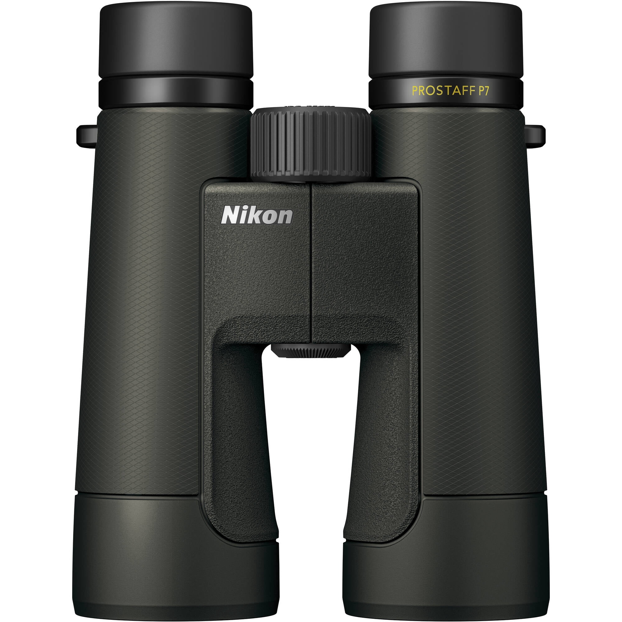 Nikon PROSTAFF P7 10x50 Binoculars Long Distance Viewing 50mm Objective Lenses Bundle With ProStaff Suspender Harness Binocular Strap + Cleaning kit + FLOATING STRAP