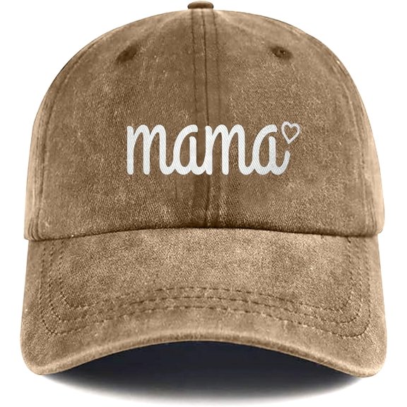 Mama Hat for Women Adjustable Cotton Baseball Cap Gifts for Mom Hats