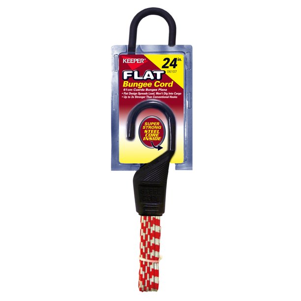 Flat Bungee Cord 24"