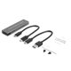 thumbnail image 3 of 2x Aluminio sin herramientas M a USB 3 Carcasa Adaptador MB Key para 2230 2242 2260 2280 Engineers perfke Adaptador de caja, 3 of 9
