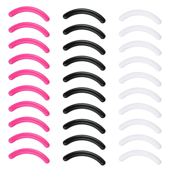 30 pcs Curler Refills Eyelash Curler Refill Pads Silicone Rubber Curler Replacement Refills Pads