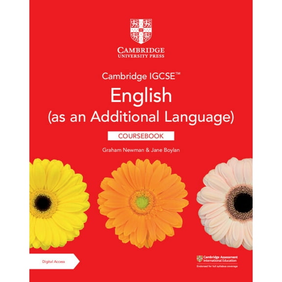 Cambridge International Igcse Cambridge Igcse(tm) English (as an Additional Language) Coursebook with Digital Access (2 Years), (Paperback)
