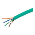 thumbnail image 2 of C2G Cat5e Bulk Unshielded (UTP) Network Cable with Stranded Conductors - In-Wall CM-Rated - bulk cable - 1000 ft - green, 2 of 5