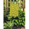 thumbnail image 2 of KDAGR Pattern Yellow Smile Face Smiley Happy Fun Funny Love Garden Flag Decorative Flag House Banner 28x40 inch, 2 of 2