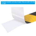thumbnail image 4 of Uxcell Reflective Tape, 2"x82 Ft Waterproof Reflective Tape Warning Safety Tape Reflector for Trucks, Twill Yellow Black, 4 of 6