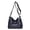 Blue, variant on XINXIAOO Women's Soft Leather Multi Layer Crossbody Bag, Classic Designer Handbag & Purse
