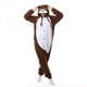 thumbnail image 3 of Soft Orange Squirrel Jumpsuit Women Adult Anime Onsie Wool Men Christma Pajamas Cartoon Cosplay Costume Raccoon Kigurumi, 3 of 3