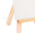 thumbnail image 5 of Wooden handicraft creative mini easel oil painting white canvas children's painting tools hand-painted home decoration Mini section - about 23cm, 5 of 5