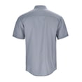 thumbnail image 3 of JLFKNG Mens Shirts Casual Short Sleeve Shirt Tops With Pockets Simple Solid Color Breathable Loose Fit Buttons Up Shirts For Men Comfy Mens Clothes, 3 of 7