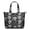 Black Skull Butterfly, variant on Black Space Moon Planet Pattern Travel Tote Bags for Women Carry On,Large Weekender Bags for Women Travel,Multi Functional Duffle Bag for Work,Shopping,Sports