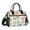 Cartoon Letters, variant on Lunch Bag Insulated Lunch Box Leakproof Reusable Cooler Tote Adjustable Shoulder Strap for Men Women Retro Vintage Palm Tree 9L