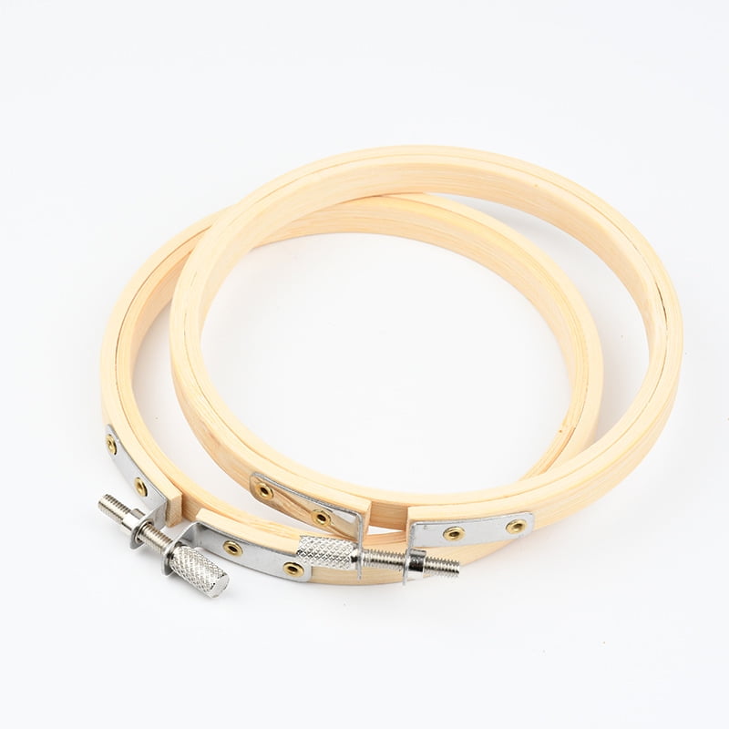 Senya 2PCS No-Slip Hoops 17"， Bamboo Embroidery Frame，Bamboo Embroidery Hoop（Multiple sizes）, For Adults