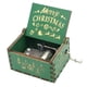 thumbnail image 2 of Caja De Música De Madera De Navidad Cajas Musicales Grabadas Vintage De Madera Caja De Melodía De Feliz Navidad Única Y Linda Regalos seitruly HA038739-00, 2 of 6