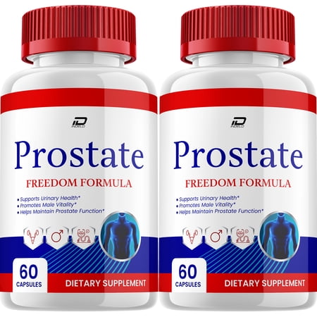 Prostate Freedom Supplement for Men – ProstateFreedom Pills Advanced Formula Supplements for Men Health Supplement, Reviews, 2 Pack, 120 Capsules
