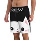 thumbnail image 2 of Balery Cat Meow Traje de Baño Estilo Hawaiano para Hombre, Shorts de Secado Rápido con Bolsillos-Medium, 2 of 6