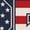Navy, variant on Smartprints America 250 Big Freedom Energy Men's T-Shirt Navy, Cotton, S