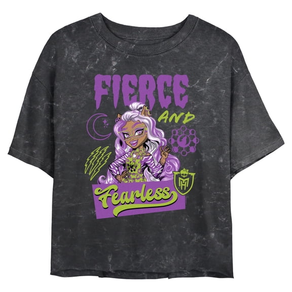 Juniors Monster High Clawdeen Fierce And Fearless T Shirt