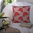 thumbnail image 3 of Watercolor Floral Art Canvas Fabric Decorative Pillow, 3 of 4