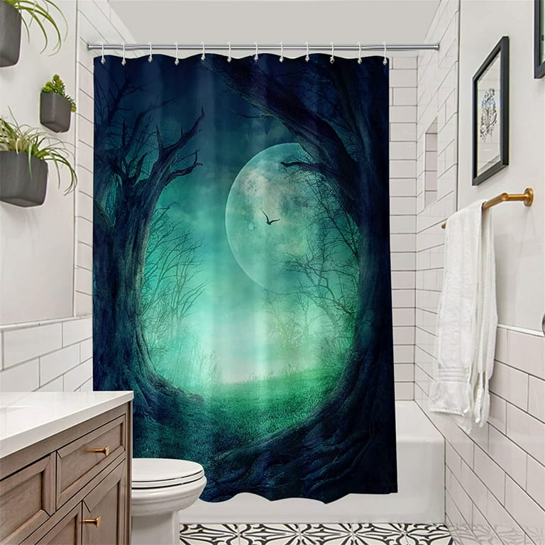 Full shower sales curtain