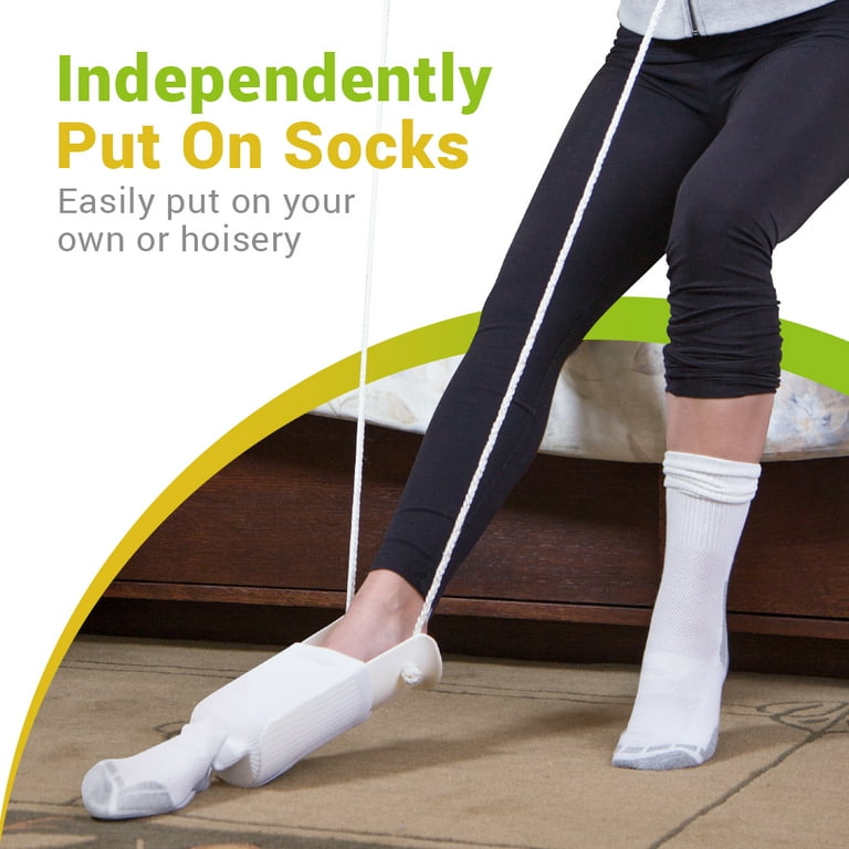 Essential Everyday Essentials Sock Aid, Deluxe Molded