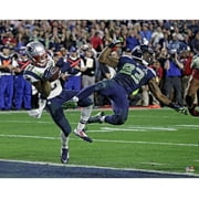 Malcolm Butler New England Patriots Unsigned Super Bowl XLlX Game Winning Interception Photograph