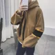 thumbnail image 2 of Sudadera con capucha para hombre, cálida, holgada, de lujo, para invierno, nueva, de Y2k, de alta calidad, oferta de bienvenida, estética otoñal, emo, 2 of 5