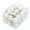 White, variant on Fymall White Plastic Christmas Tree Bauble Ball Ornaments, 24 Count (1.18")