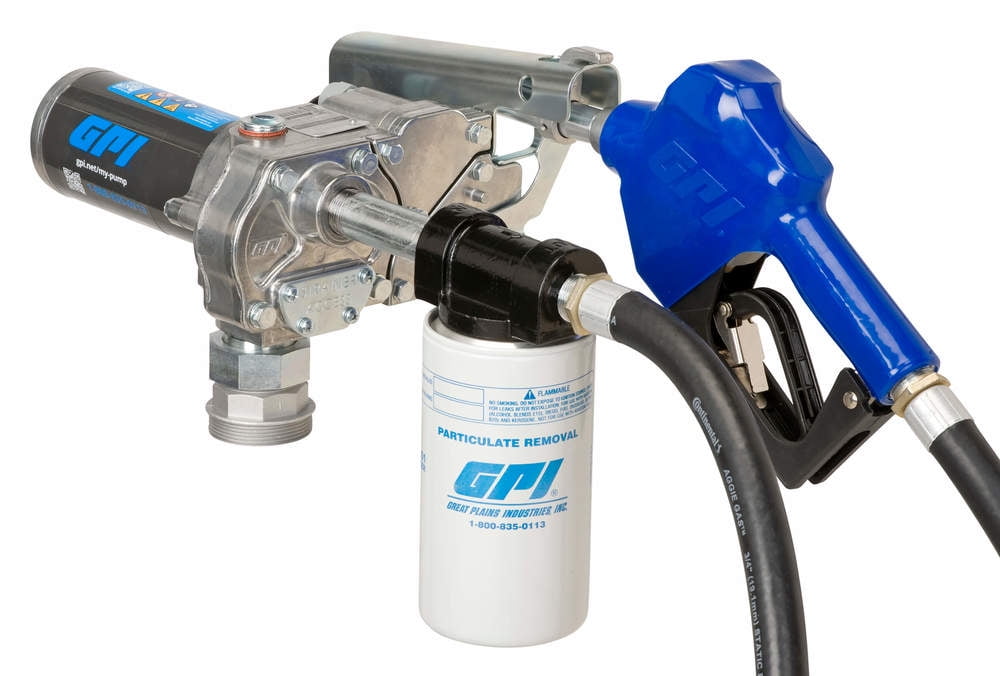 GPI M-150S-E-PO 12V 15 GPM Fuel Transfer Pump for sale online 