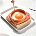 thumbnail image 4 of Juaoua Silicone Dual Shape Egg Rings,Egg Mold Double Sided Fryer for Round and Square Egg,Non-stick Integrated Egg Shaper,Reusable Breakfast Kitchen Gadget for Fried Eggs,Pancakes & Sandwiches, 4 of 7