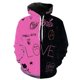 thumbnail image 4 of Sudadera con capucha Love Lil.peep para hombre y mujer, sudadera con capucha con estampado 3D de Lil Peep, ropa de calle, jersey para niños, sudaderas informales Y2K, 4 of 5