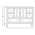 thumbnail image 4 of Imaginations Américaines  47.5 pouces W Vanity Base Set Blanc, 4 of 7