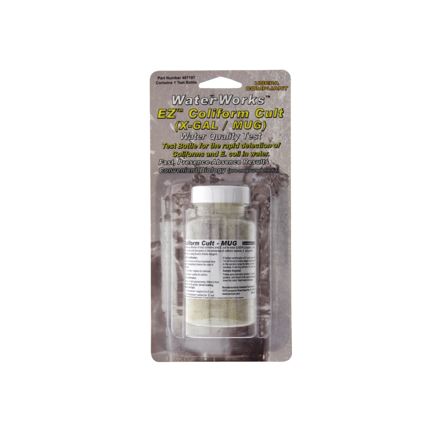 Sensafe WaterWorks 487197 Water Test Kit