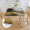 thumbnail image 2 of WYYP Impressionist Painting Square Tablecloth Waterproof 100% Polyester Fiber 36*36, 2 of 8