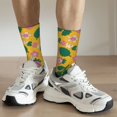 thumbnail image 6 of Fuzoiu Strawberry Print Athletic Crew Socks for Men & Women,Casual Crew Socks,Above Ankle Crew Socks for Business, Casual, 6 of 6