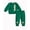 Green, variant on 18 Months Baby Girls Clothes 24 Months Girl 2PCS Fall Winter Outfits Cute Flower Toddler Girls Long Sleeve Sweatshirt Top Pants Clothing Set Pink