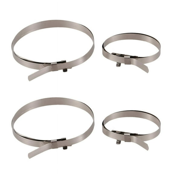 Vehicle Car Constant Velocity CV Joint Boot Clamp Clip Fastener 4 Pcs