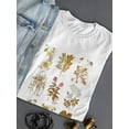 thumbnail image 3 of Antique Floral Grid Ii T-Shirt Women -Vision Studio Designs, Female 5X-Large, 3 of 4