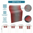 thumbnail image 7 of Table Runner Ombre Red Gray Table Decoration for Kitchen Dinning Gradient Color Table Decoration for Indoor Outdoor Party Wedding Decor 13x90 Inch, 7 of 7