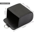 thumbnail image 2 of Car Air Vent Storage Bag Phone Holder Dash Organizer Drivers Pocket Sunglass Holder Car Mount Hanging Storage Pouch Bag Coin Key Card Case Organizer with Hook - Black, 2 of 5
