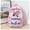 Pink, variant on New Cartoon Anime KPOP Cool Two-Dimensional Printed Backpack, Lightweight Wear-Resistant Versatile Cute Commuting Backpack for Students